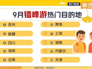 贵州位列榜首！美团旅行发布9月国内十大“错峰游”目的地