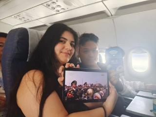川航20架航班开启免费Wi-Fi 万米高空直播阅兵盛典
