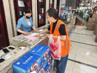 东红庙社区开展信用＋燃气安全进万家活动