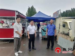 德州天衢新区新区服务管理办公室积极开展占道经营专项整治活动