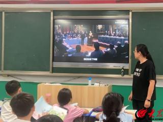 嘉祥县黄垓镇开展“开学第一课”法治教育