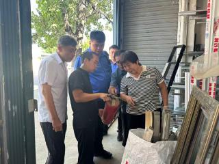 李营街道枫阳社区开展消防安全检查，筑牢安全防线