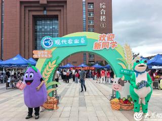 萌宠助阵，金奖学子、双胞胎姐妹花逐梦而来 临沂科技职业学院迎新亮点满屏