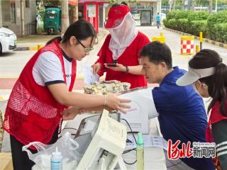 石家庄市裕翔园小区开展“健康中国行公益筛查”活动