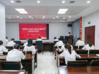 玉山县邮政分公司党支部组织党员开展主题党日活动
