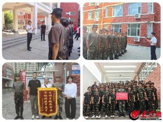 潍坊寒亭富亭街中学2025新学期国防教育圆满收官