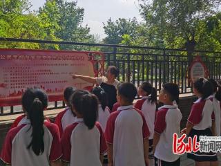 深泽县中小学开展“开学第一课”教育活动