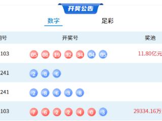 9月8日体彩中奖号码