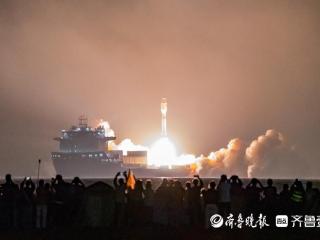 “海阳船”再发“海阳箭”！捷龙三号遥七运载火箭发射成功