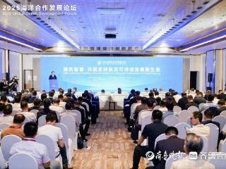 “绿色智慧——共筑全球航运可持续发展新生态”平行论坛在青举行
