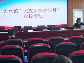 临沭县大兴镇组织开展民族团结进步月宣传活动
