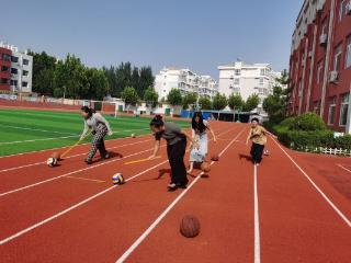 淄博市高青县常家中心小学举行庆祝教师节趣味运动会
