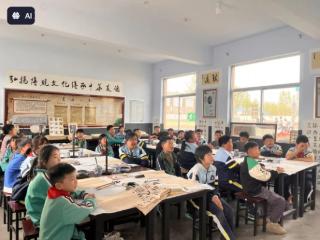 临沂新桥大官小学：墨香润校园