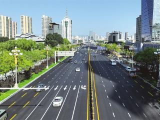 迎泽大街西段今日通车 城市“中轴线”全线贯通焕新