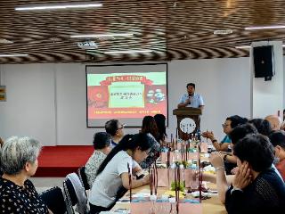 【文化社区】上高街道学苑社区桃李园举办“以花为礼·以茶致敬”教师节茶话会