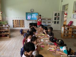 德州天衢新区赵虎镇开展“指尖传情 感恩有你”教师节手工活动