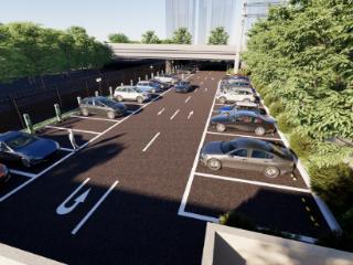 合肥蜀山区新建三处停车场，可提供273个停车位
