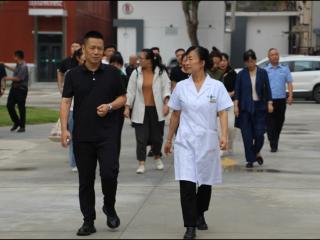 桃园路街道及辖区各社区代表赴西安三博脑科医院参观交流