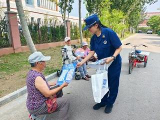 黄三角农高区消防支队开展“三清三关”消防安全宣传