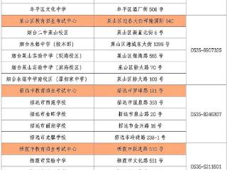 考点公布！今年下半年烟台中小学教师资格笔试9月13日进行