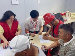 金融服务进工程，人保寿险天津市分公司暖心护航城市建设者