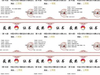 齐鲁医药学院在中国大学生计算机设计大赛中斩获多项佳绩