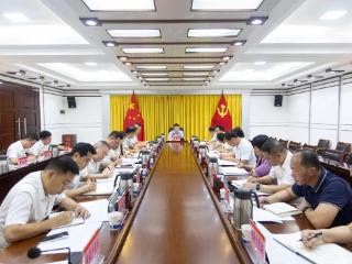 海南陵水专题研究推进农村集体“三资”管理、 乡村振兴资金使用监管集中整治工作