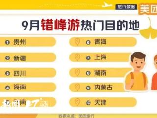 秋日错峰游正当时，贵州位列热门目的地榜首
