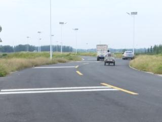 大城县子牙河左堤堤顶路（十里湾至留各庄段）实现通车