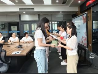 望海园中学“青蓝工程”师徒结对仪式