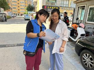 仙营街道谢营社区开展“移风易俗入民心”主题宣传活动