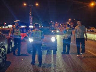 泰安交警岱西大队“三到位三确保”全力护航“夜市经济”