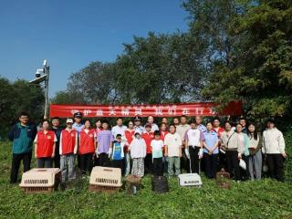 滨州市开展救助鸟类放归活动