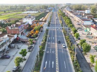 合周高速阜南南出口连接线工程通过交工验收