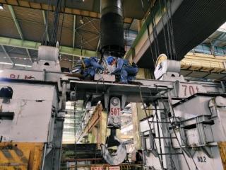 中冶宝钢基层单位全面启动宝钢热轧厂年修行车检修任务