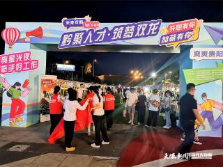 求职者夜晚觅良机！贵州双龙航空港经济区启动“人才夜市”招聘活动