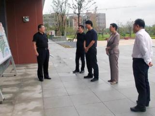青岛理工大学领导一行到临沂校区调研指导