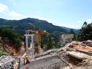 G视觉｜猴子河特大桥灾后重建工程进度已过半