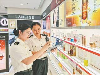 厦门空港口岸免税店今年来销售逾亿元