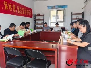 政策上门 服务走心 垦利区黄河口镇“政府开放月”精准宣讲