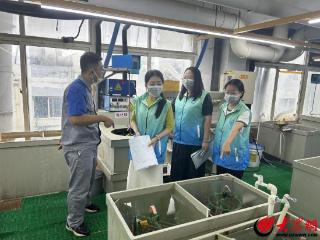 青岛市生态环境局城阳分局联合市评估中心护航企业发展 共筑企业绿色未来