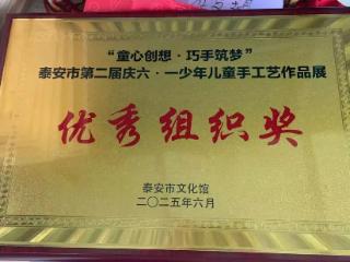 岳峰小学在泰安市第二届“童心创想 巧手筑梦”作品展中喜获佳绩