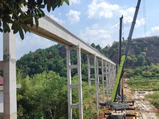 加力突破 提档进阶｜九观桥灌区渡槽合拢让16万群众用水保障再升级
