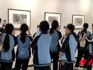 千余名学子沉浸式感受传统文化魅力 曹州书画院举办菏泽市中学生书画作品展