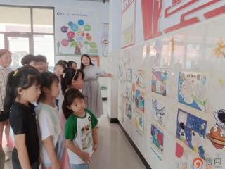 枣庄市市中区永安镇遗棠小学开展“科技创造未来”科普手抄报创作与展览活动