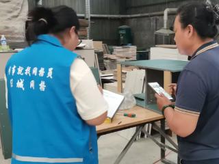 安居街道胡庄村开展“环保走访，绿色同行”志愿服务活动