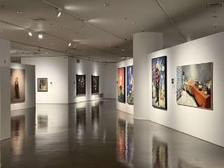 描绘我国油画发展历程，“巍巍者华——中国油画学会三十年艺术展”开幕