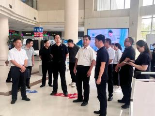 菏泽市卫健委调研组来单县中心医院调研指导医共体建设工作