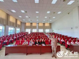 受阅归来走进烟台校园 深情讲述荣光背后的故事
