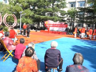 济南市莱芜区凤城街道顺河社区举办“庆十一”文艺汇演活动